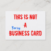 Dit is geen saaie visitekaartje (Achterkant)