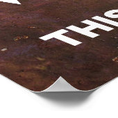 Dit is geen Santa Poster (Hoek)