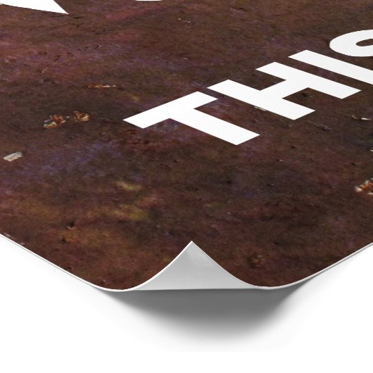 Dit is geen Santa Poster (Hoek)