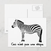 Dit is geen Stripe Briefkaart (Voorkant / Achterkant)