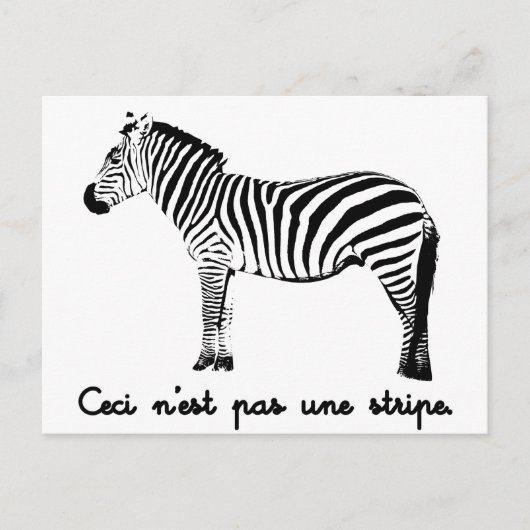 Dit is geen Stripe Briefkaart (Voorkant)
