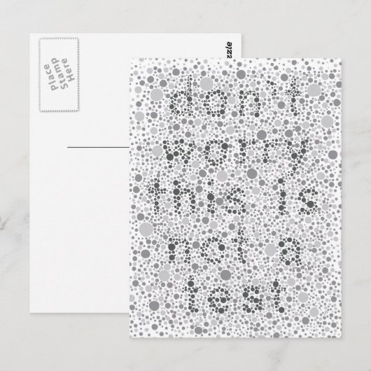 Dit is geen test briefkaart (Voorkant / Achterkant)