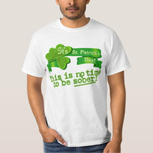 Dit is geen tijd om nuchter te zijn t-shirt