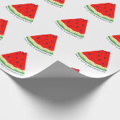 Dit is geen watermeloen cadeaupapier (Hoek)