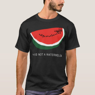 Dit is geen watermeloen Palestijns Collectie T-shirt