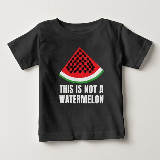 Dit is geen watermeloen - Palestijnse keffiyeh (Voorkant)