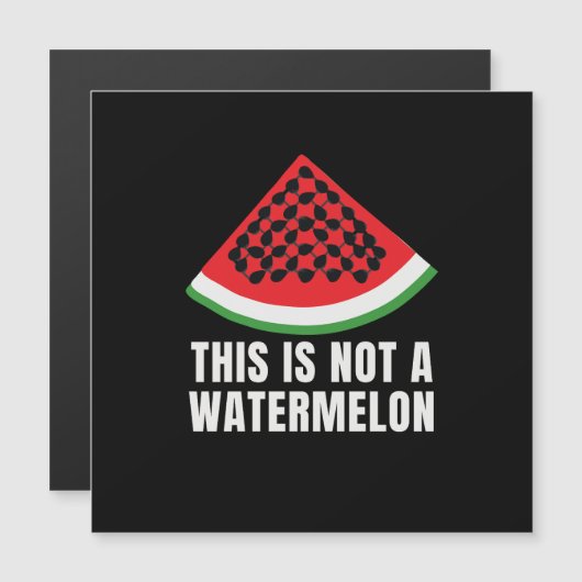 Dit is geen watermeloen - Palestijnse keffiyeh (Voorkant / Achterkant)
