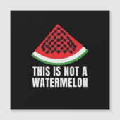 Dit is geen watermeloen - Palestijnse keffiyeh (Voorkant)