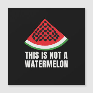 Dit is geen watermeloen - Palestijnse keffiyeh