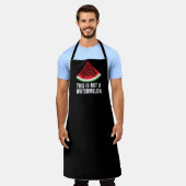 Dit is geen watermeloen - Palestijnse keffiyeh Schort (Gedragen)