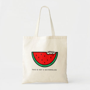 'Dit is geen watermeloen' Palestina Collectie Tote Bag
