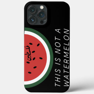 Dit is geen watermeloen Palestina watermeloen Case-Mate iPhone Case