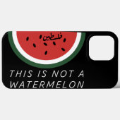 Dit is geen watermeloen Palestina watermeloen Case-Mate iPhone Case (Achterkant (horizontaal))