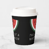 Dit is geen watermeloen - Palestine watermeloen Papieren Bekers (Links)