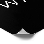 Dit is geen watermeloen - Palestine watermeloen Poster (Hoek)