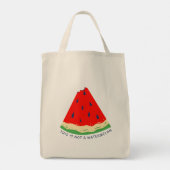 Dit is geen watermeloen tote bag (Achterkant)