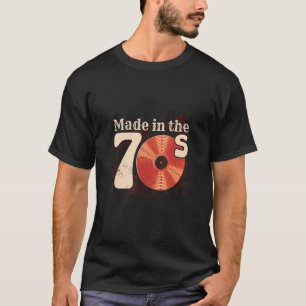 Dit is gemaakt in de 70's Sounds Vinyl Records T-shirt