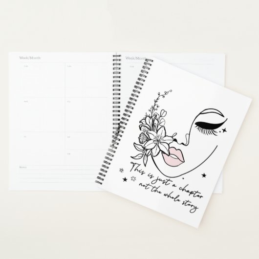 Dit is gewoon een hoofdstuk positieve quote planner (Display)