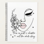 Dit is gewoon een hoofdstuk positieve quote planner (Voorkant)