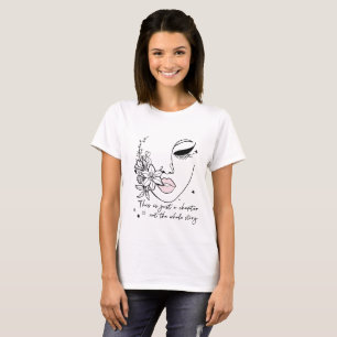 Dit is gewoon een hoofdstuk positieve quote t-shirt