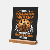 Dit is Halloween Acryl Bord (Hoek)