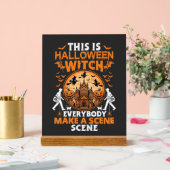 Dit is Halloween Acryl Bord (Huwelijk)