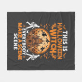 Dit is Halloween Fleece Deken (Voorkant (Horizontaal))
