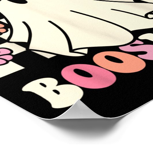 Dit is Halloween Ghost Kostuum Retro GR Poster (Hoek)