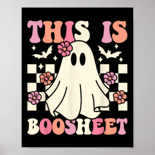 Dit is Halloween Ghost Kostuum Retro GR Poster
