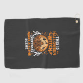 Dit is Halloween Golfhanddoek (Horizontaal)
