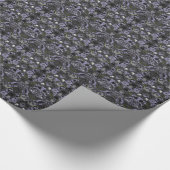 Dit is halloween ~ Haunted Damask Cadeaupapier (Hoek)