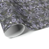 Dit is halloween ~ Haunted Damask Cadeaupapier (Rol Hoek)