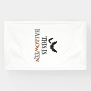 Dit is Halloween Spandoek
