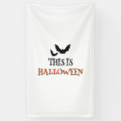 Dit is Halloween Spandoek (Verticaal)
