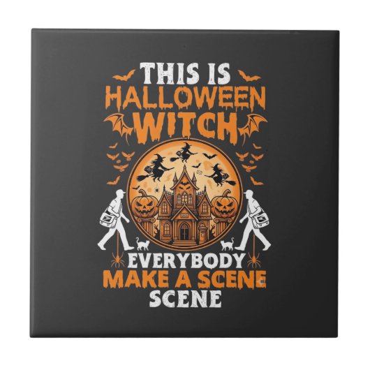 Dit is Halloween Tegeltje (Voorkant)