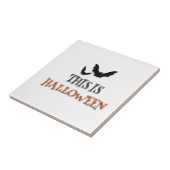 Dit Is Halloween Tegeltje (Zijkant)
