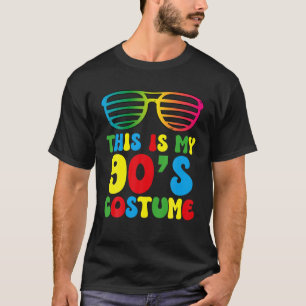 Dit is het 90-jarige kostuum 80's 90-jarige feest  t-shirt