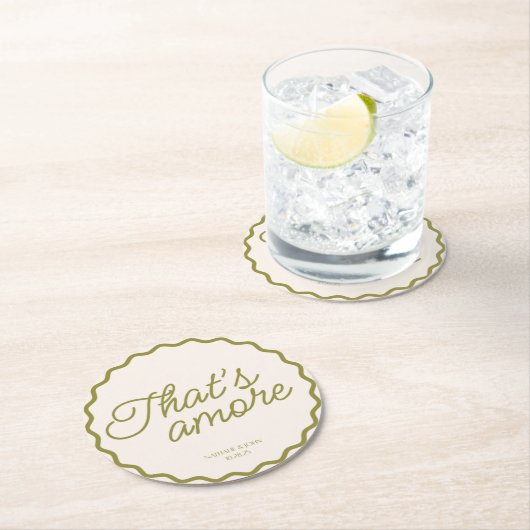 Dit is het Amore Wedding Onderzetter (Insitu)