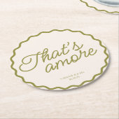 Dit is het Amore Wedding Onderzetter (Gebogen)