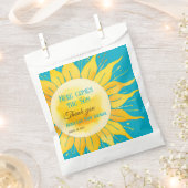 Dit is het Baby shower van Son Boy Blue Sunshine Bedankzakje (Geknipt)