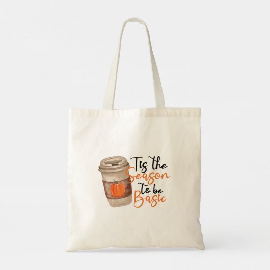 Dit is het basisseizoen tote bag (Achterkant)