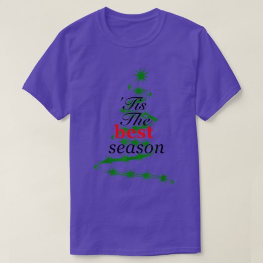Dit is het beste seizoen t-shirt (Design voorkant)