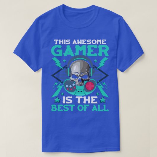 Dit is het beste van alle grappige pro video cadea t-shirt (Design voorkant)