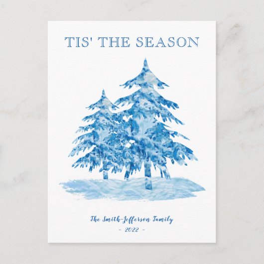 Dit is het Briefkaart van de seizoensschilder met (Voorkant)