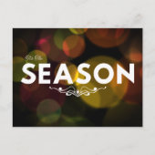 Dit is het Briefkaart van de seizoensvakantie (Voorkant)