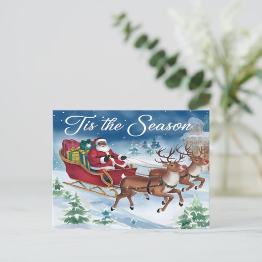 Dit is het Briefkaart van het seizoen (Staand voorkant)