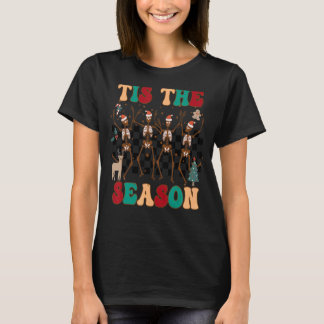 Dit is het dansende skeleton kerstmis skelet sm t-shirt