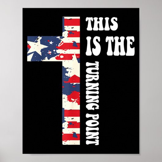 Dit Is Het Draaipunt Int Christelijk Design Poster (Voorkant)