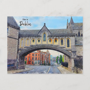 Dit is het Dublin-Ireland Briefkaart