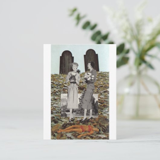 Dit is het Einde en zijn nog steeds levende! Brief Briefkaart (Staand voorkant)